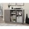 Sauder East Rock Accent Storage Ao , Accommodates up to a 50 in. TV weighing 50 lbs 431762 - alternate 1